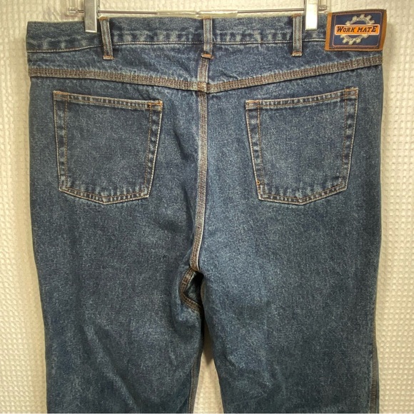 Work Mate Insulated Jeans Flannel Lined Outdoor Carpenter Pants; Men’s 38W 32L - Picture 2 of 16